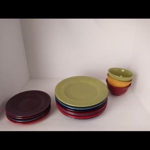 Multi color Corsica dishes
